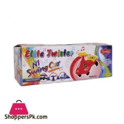 N1 Elite Twister Swing Car For Kids Imported Virgin Quality Plastic Push Car For Toddlers Flash Light Music Speed Twist Ride Stroller Car 360 Rotation Wheel Children Outdoor Ride On Twist Swivel Car For Boys Girls Teenager Kids