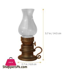 Vintage Led Kerosene Lamp Led Kerosene Light Decoration Tabletop Lighting