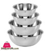 White 4pcs Mixing Bowl Set - 219722