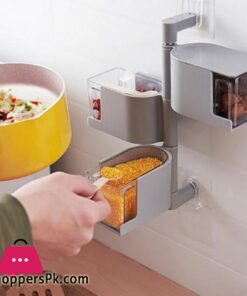 Rotating Seasoning Storage Boxes Spice Jar Condiment Box Spices Storage Wall Hanging Kitchen Organizer Kitchen Accessories 10 1Pc Rotating Seasoning Storage Boxes Spice Jar Condiment Box Spices Storage Wall Hanging Kitchen Organizer Kitchen Accessoriesspice Pepper Shakers