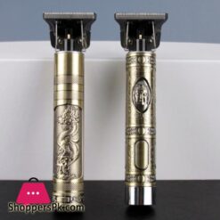 1Pc T9 Hair Clipper Buddha Head Electric Clipper Wireless Trimmer Tube Hair Cutting Machine