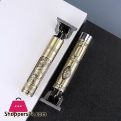 1Pc T9 Hair Clipper Buddha Head Electric Clipper Wireless Trimmer Tube Hair Cutting Machine