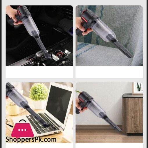 2 IN 1 Vacuum Cleaner & Cordless Air Blower Handheld 6000Pa Mini Air Duster Electric Cleaner Tool for Car Home Computer Keyboard