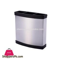 2 Tier Stainless Steel Kitchen Dish Plate Drainer Storage Rack