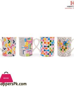 Assorted Geometrics Everyday Mugs 1 Piece