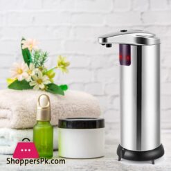 Automatic 250Ml Premium Touchless Battery Operated Electric Automatic Soap Dispenser Stainless Steel 13 Soap Dispenser Qhc Kock Automatic 250Ml Premium Touchless Battery Operated Electric Automatic Soap Dispenser Stainless Steel W2 Smart Sensors Base For Bathroom Kitchen 304 Stainless Steelabs