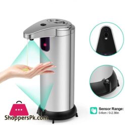 Automatic 250Ml Premium Touchless Battery Operated Electric Automatic Soap Dispenser Stainless Steel 16 Soap Dispenser Qhc Kock Automatic 250Ml Premium Touchless Battery Operated Electric Automatic Soap Dispenser Stainless Steel W2 Smart Sensors Base For Bathroom Kitchen 304 Stainless Steelabs