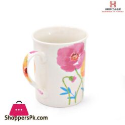 Blue Leaf Flower Mugs 1 Pc
