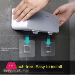 Condiment Box Kitchen Utensils One Multi Grid Spice Jar Combination 4 Grid Wall Mounted Salt Sugar Msg Storage Seasoning Box