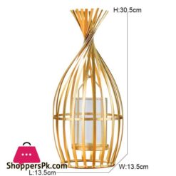 Creative Nordic Style Candle Holder Metal Iron Art Glass Candlestick Wedding Centerpieces Romantic Candlelight Dinner Candelabracandle Holders