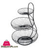 European Three Layer Fruit Plate Rack Modern Creative High End Multi Layer Small Delicate Double Layer Fruit Basket