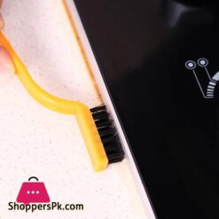 Gas Stove Brush Household Kitchen Stove Special Cleaning Brush Range Hood Degreasing Decontamination Brush Nylon Brush Iron 3Pcs