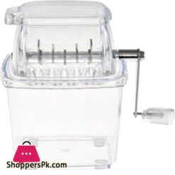 Hand-Crank Ice Crusher Ice-Maker Machine Clear Ice Crusher For Home Use 13 Home X Hand Crank Ice Crusher Ice Maker Machine Clear Ice Crusher For Home Use 9 12 L X 5 W