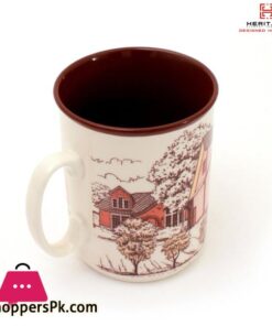 Heritage European Houses Print 250Ml Mugs Set ( Set Of 6) 26 Heritage Casa Set Of 6 Mugs
