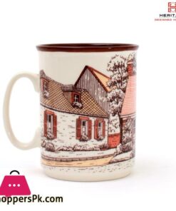 Heritage European Houses Print 250Ml Mugs Set ( Set Of 6) 19 Heritage Casa Set Of 6 Mugs