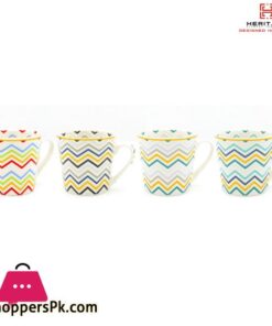 Heritage Wavy Mugs Set of 6
