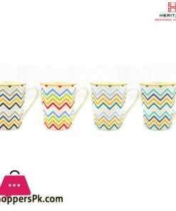 Heritage Wavy Tall Mug 6 Pieces Set