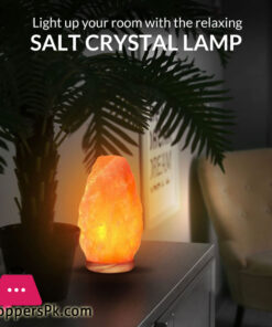 Hub Salt Cylinder Lamp - 10-Inch