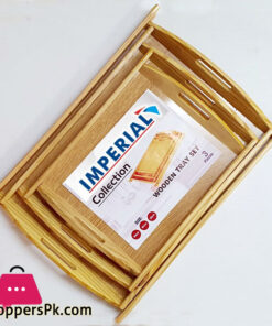Imperial Wood Tray Set of 3