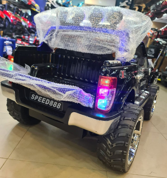 Kids Ride On Toy Car Ford Ranger Pick Up Truck 4X4 Metallic