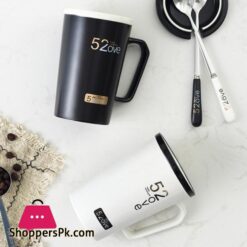 Lovely Couple Mug Gift Box Ceramics Coffee Milk Cups For Valentine39S Day Gift Wedding Souvenir Couple Engagement Giftsmugs