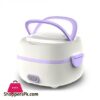 Multifunctional Electric Lunch Box Mini Rice Cooker Portable Food Heating Steamer Heat Preservation Lunch Box EU Plug