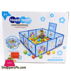 Need Tent Doraemon PVC Ball Pit Play House Baby Fence - 4 feet
