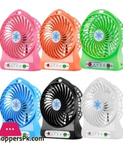 New Mini Desk Fan Portable Mini fan USB ventilador fan Li-ion Battery Rechargeable Multifunctional Fan 3 Gear