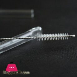 10Pcs Nylon Straw Cleaners Cleaning Brush Drinking Pipe Cleaners Stainless Steel Glass