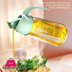 Oil Dispenser Bottle For Kitchen Automatic Flip Cap Cooking Oil Dispenser Bottle Non Drip Spout 25 Oz Glass Oil Bottle With Coasters Suitable For Olive Oil Vinegar Soy Sauce Maple Syrup