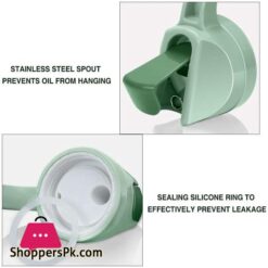 Oil Dispenser Bottle For Kitchen Automatic Flip Cap Cooking Oil Dispenser Bottle Non Drip Spout 25 Oz Glass Oil Bottle With Coasters Suitable For Olive Oil Vinegar Soy Sauce Maple Syrup