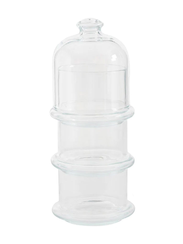 Pasabahce Glass Villa Patisserie Glass (3Pcs Part Glass) Balgaria Made