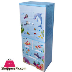 Phoenix Happy Dolphin Wardrobe Hanging With 4 Drawer