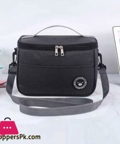 Portable Lunch Bag - 1 Pcs Size : 24x14x17CM