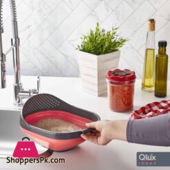 Qlux Accordion Rice Strainer