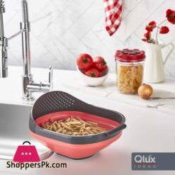 Qlux Accordion Rice Strainer