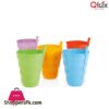 Qlux Funny Cup With Pipette 2 Pcs Set