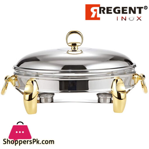 REGENT LUX Oval Food Warmer Serving Dish 3- Liter 173856.G