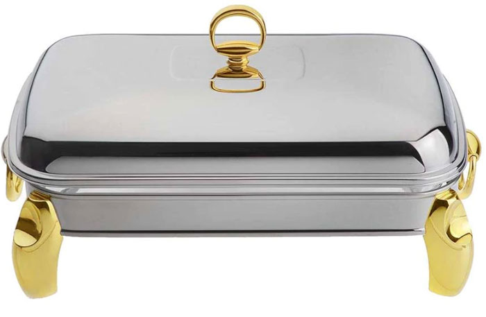 Regent Lux Rectangle Food Warmer Serving Dish 3- Liter 173816.G