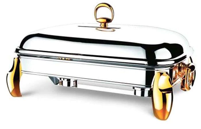 Regent Lux Rectangle Food Warmer Serving Dish 3- Liter 173816.G