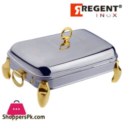 REGENT LUX Rectangle Food Warmer Serving Dish 3- Liter 173816.G