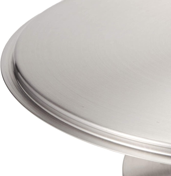 REGENT Rotatable Cake Stand Turntable Silver - 158122