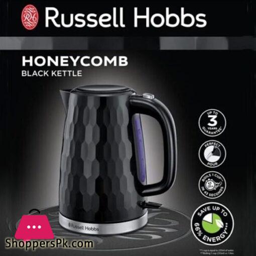 Russell Hobbs Cordless Electric Kettle 1.7 Litre 3000w