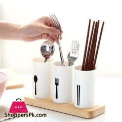 Spoon Holder Drain Rack Desktop Tableware Storage Rack Spoons Knife Storage Box Wooden Table Cutlery Container Kitchen Organizer 9 Chopsticks Drain Rack Desktop Tableware Storage Rack Spoons Knife Storage Box Wooden Table Cutlery Container Kitchen Organizerracks Holders