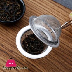 2Pcsset Stainless Steel Tea Infuser Handle Tea Ball Sphere Mesh Tea Strainer Coffee Filter Diffuser Kitchen Gadget