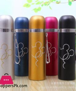 Stainless Steel Vacuum Flask Defects Light Weight 500Ml Cartoon Thermos Portable Bottle