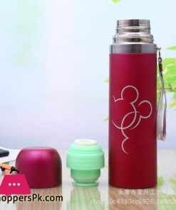 Stainless Steel Vacuum Flask Defects Light Weight 500Ml Cartoon Thermos Portable Bottle