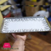 Super Dine Ceramic Serving Platter - Large 14 x 8 Inch