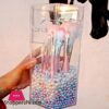 Transparent Pearl Acrylic Cosmetic Makeup Organizer Brush Container