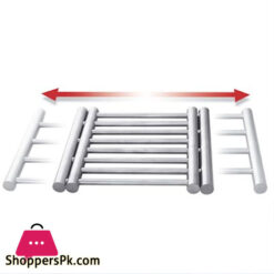 Hot Pot Stand Adjustable Expandable Kettle Stand Stainless Steel Stretchable Table Placemat Heat Insulation - Multipurpose For Food Table Set Mat